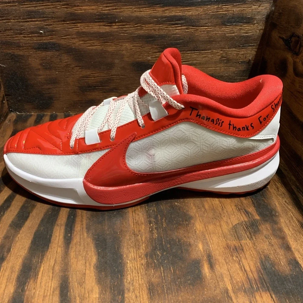 Nike Men's Zoom Freak 5 ''All-Star''‎ Red/White Basketball Shoes 10.5 FV1933-600